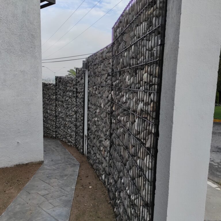 Barda gavión seguridad estética Monterrey Nuevo León – REGAMA