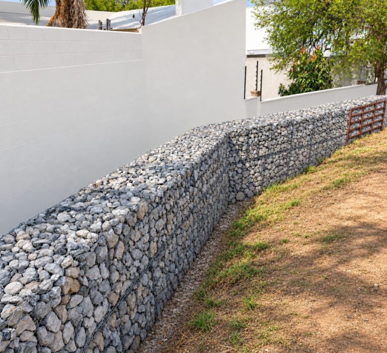 Gaviones para protección de cauces río La Silla Guadalupe Nuevo León – REGAMA