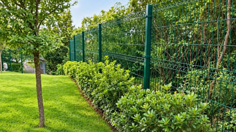 Reja color verde tradicional para jardin – REGAMA